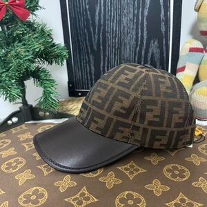 FENDI FF Logo Baseball Cap